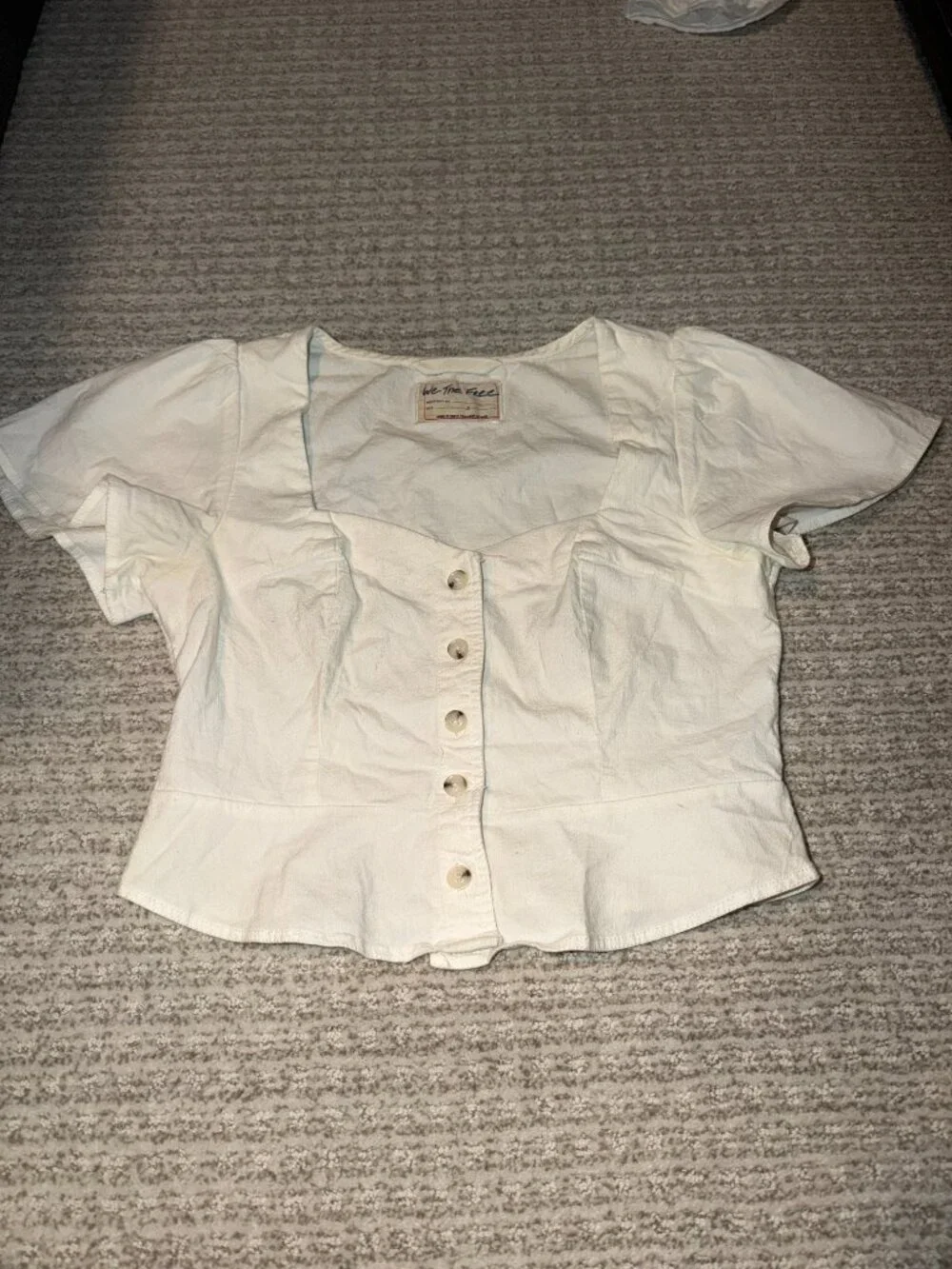We The Free Little Linen Shirt - Picture 2 of 8